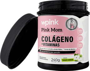 colágeno pink mom maçã verde - 240g - wp