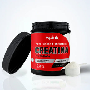 creatina sem sabor - 240g – wp