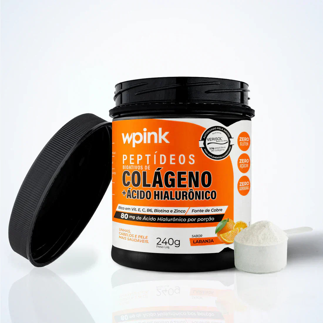 colágeno de laranja - 240g – wp