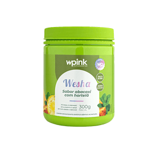 wesha chá verde e abacaxi - 300g - wp