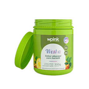 wesha chá verde e abacaxi - 300g - wp