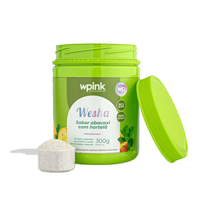 wesha chá verde e abacaxi - 300g - wp