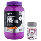 three premium whey protein doce de leite – 1 kg + ácido hialurônico – wp
