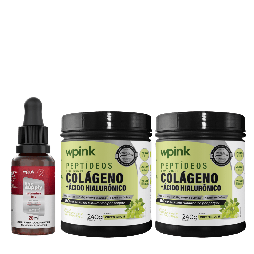 vitamina b12 + 2 colágenos de uva verde - wp