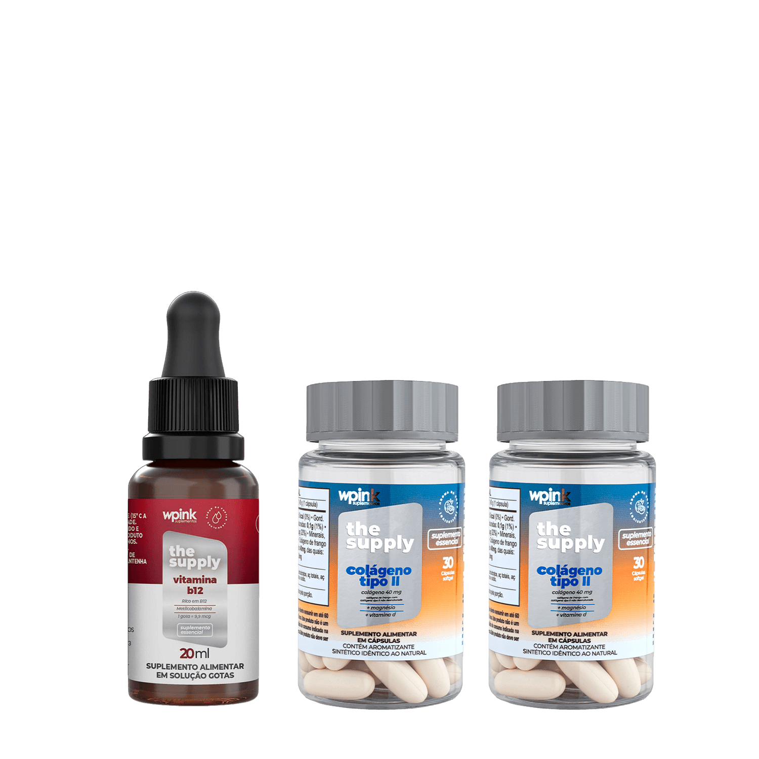 vitamina B12 + 2 colágenos tipo II - WP