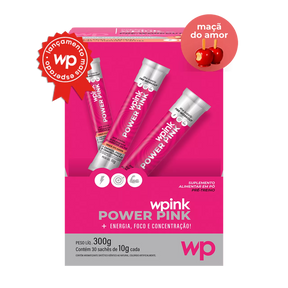 power pink de maçã do amor - pré-treino - 300g - wp