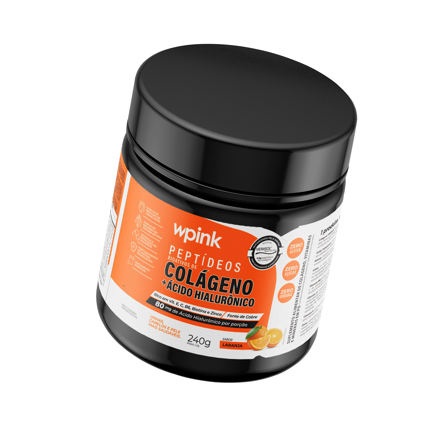 colágeno de laranja - 240g - the supply – wp